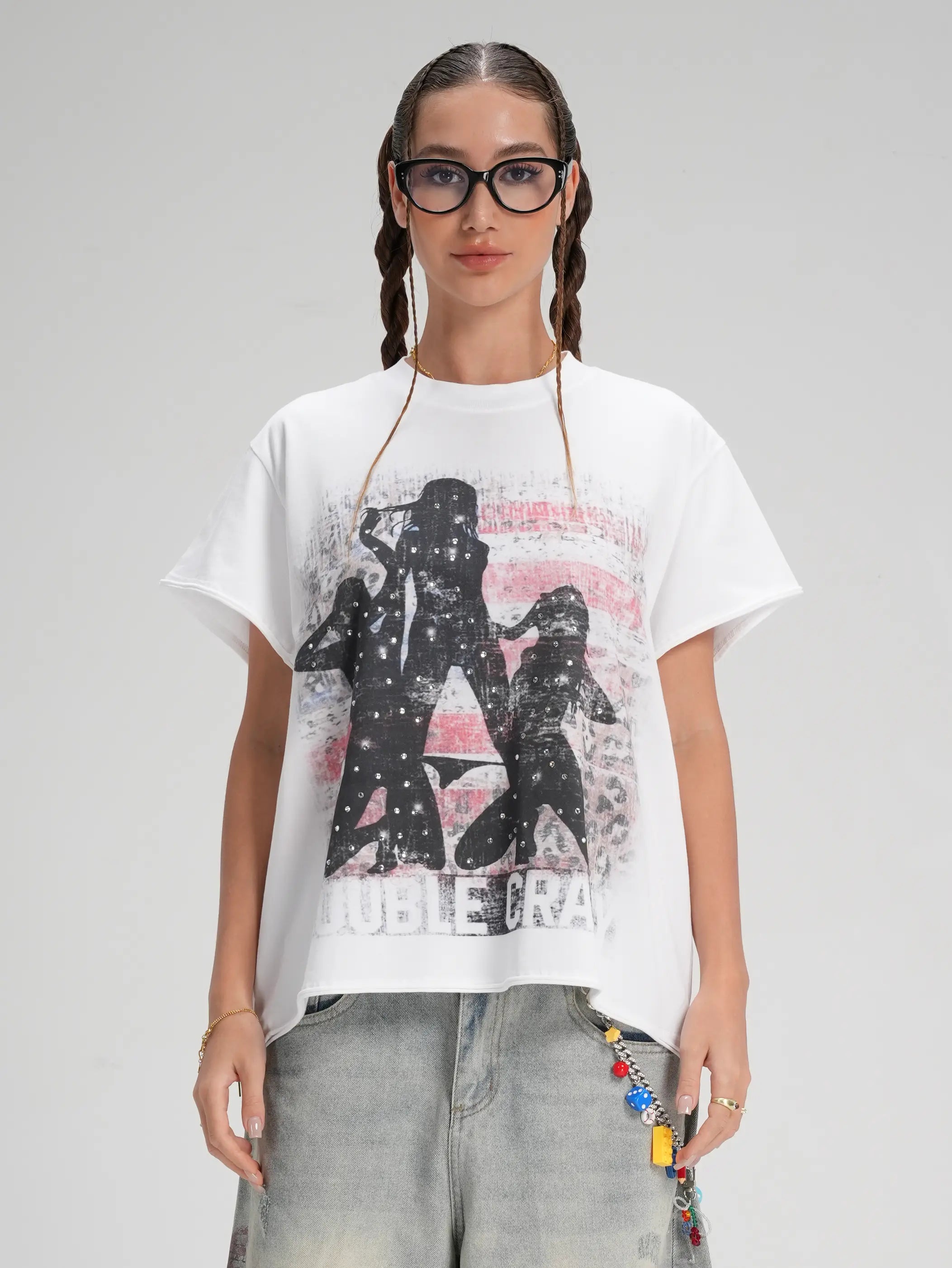 Camiseta sin mangas Vintage Bling Tour-558