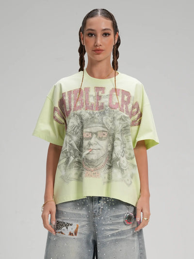 Bling Rich Jesus Graphic Tee-560