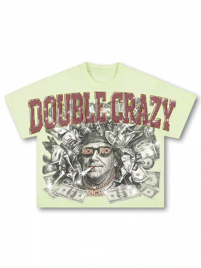 T-shirt graphique Bling Rich Jésus-560