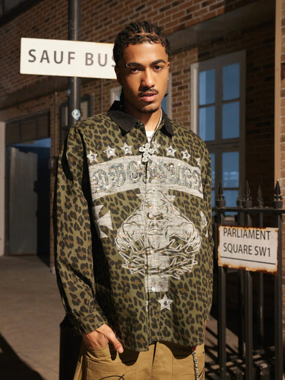 Leopard Chain Shirt-390