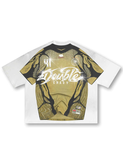 T-shirt en jersey Bling Graphic Boxy-582