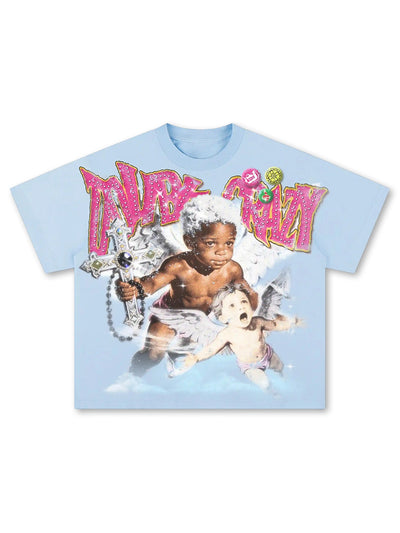 Iced Out Cherub Rockstar Tee-590