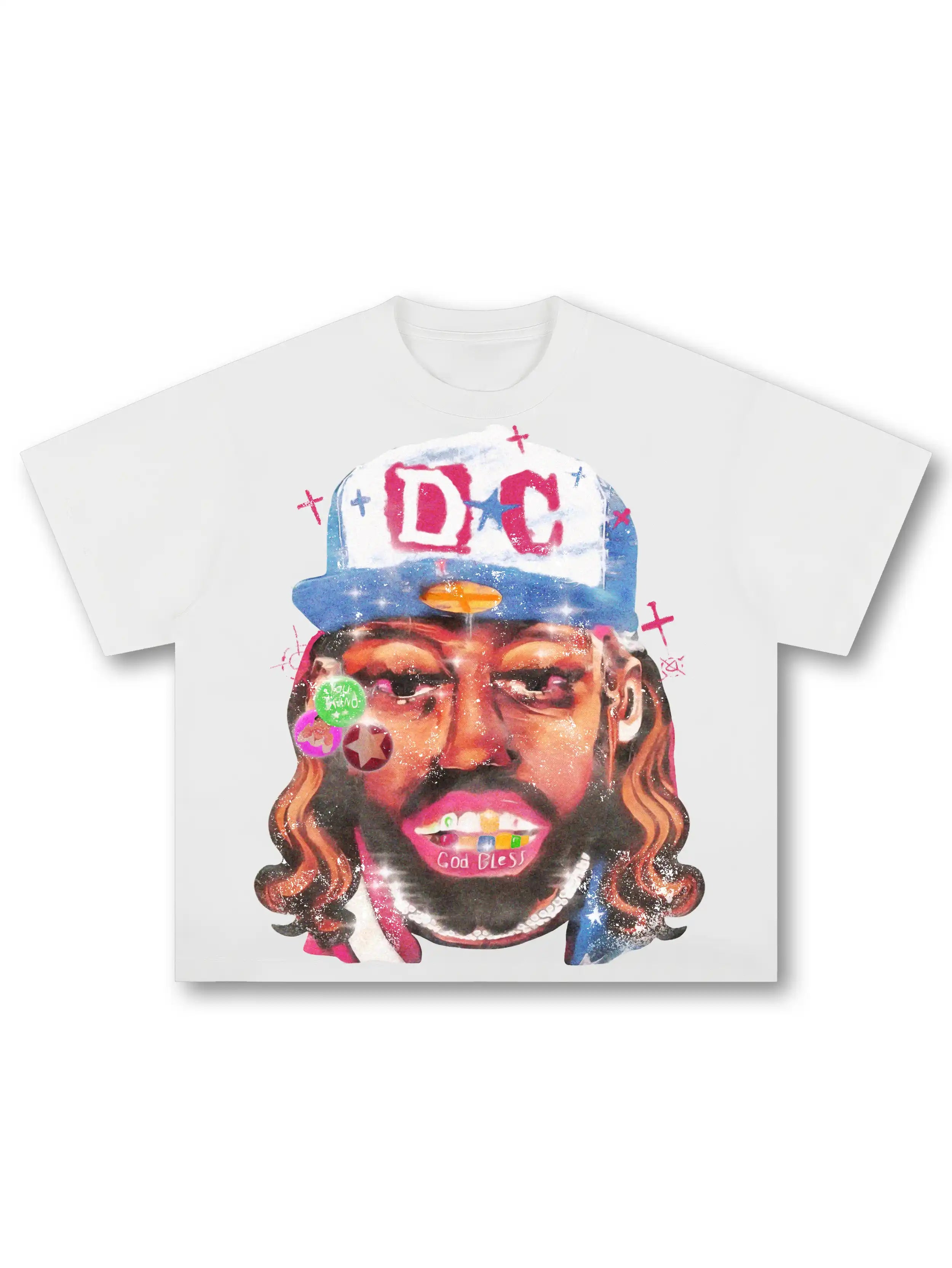 Sparkle Grillz Rockstar Boxy Tee-595
