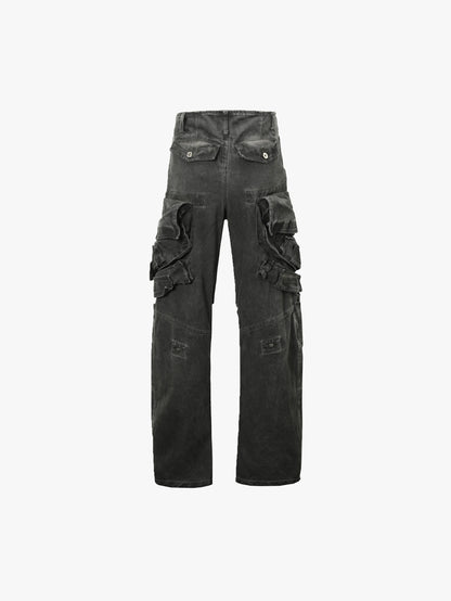Military Street Denim Pants-s953