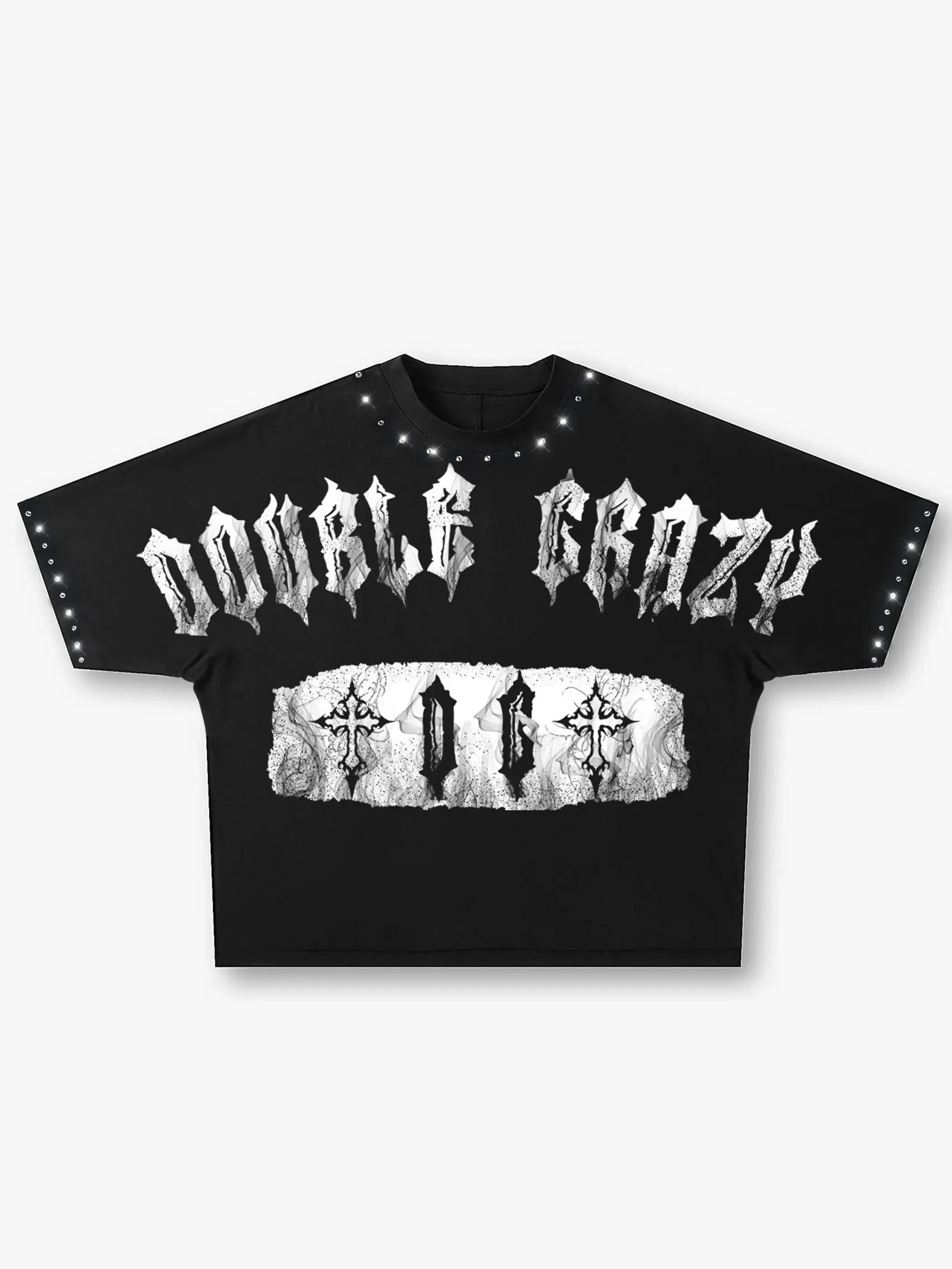 Doomed Cross Hooded T-shirt-189