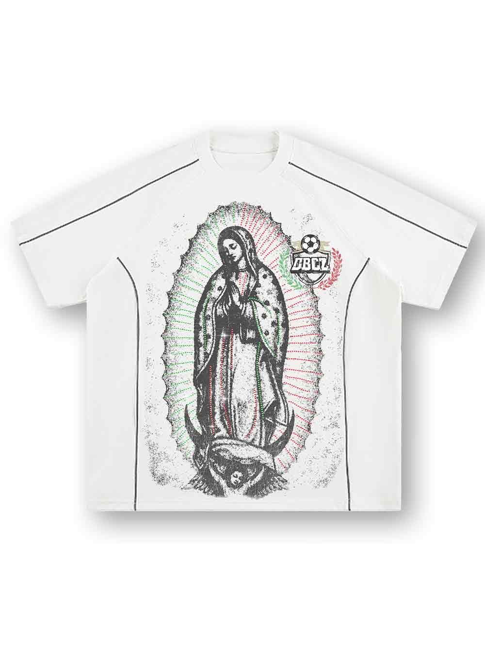 Iced Out Guadalupe Baggy Jersey-615