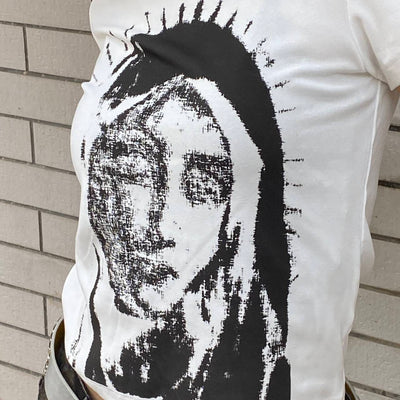 Street Style Virgin Mary Baby Tee -140