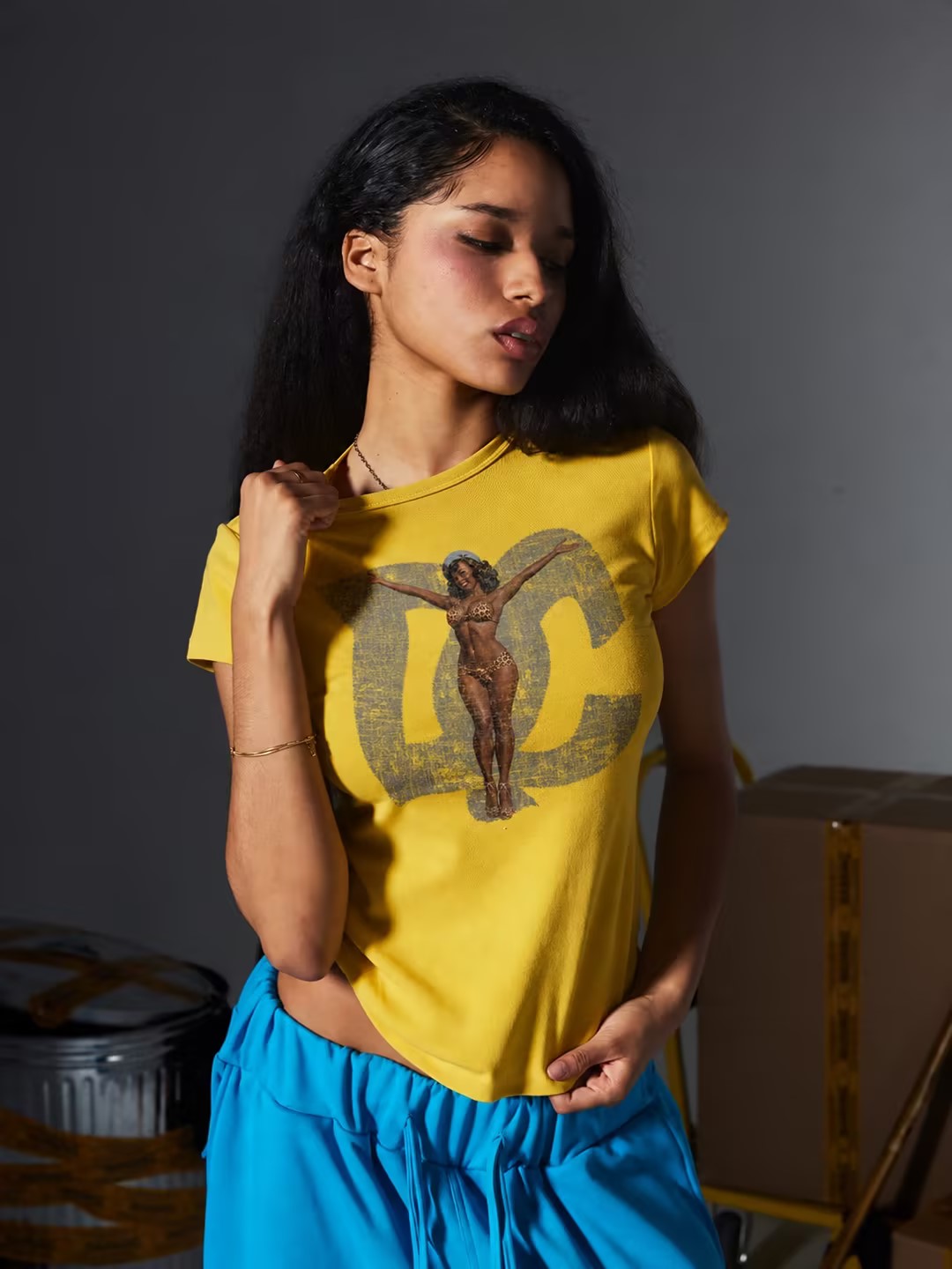 Vintage Video Vixen Baby Tee-750