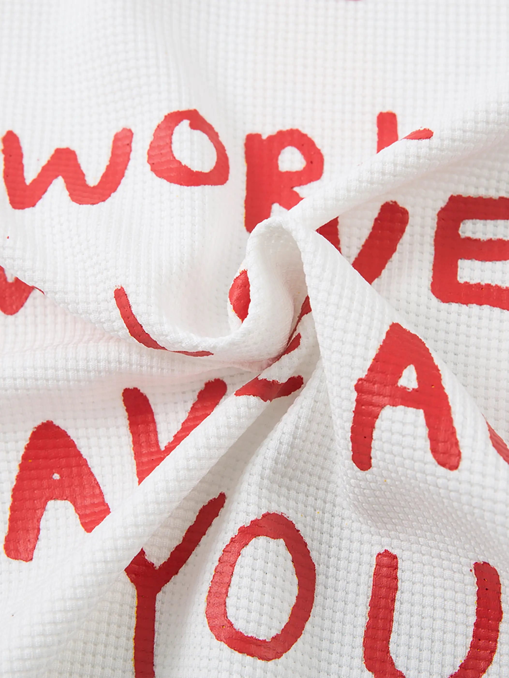 Light Subculture Fun Letter T-Shirt-S1084