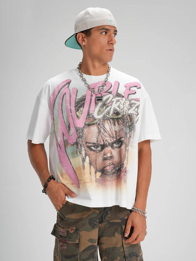 Rockstar Braids Boy Boxy Tee-602