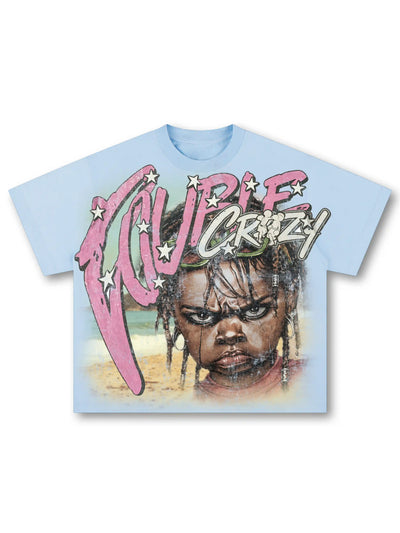 Rockstar Braids Boy Boxy Tee-602