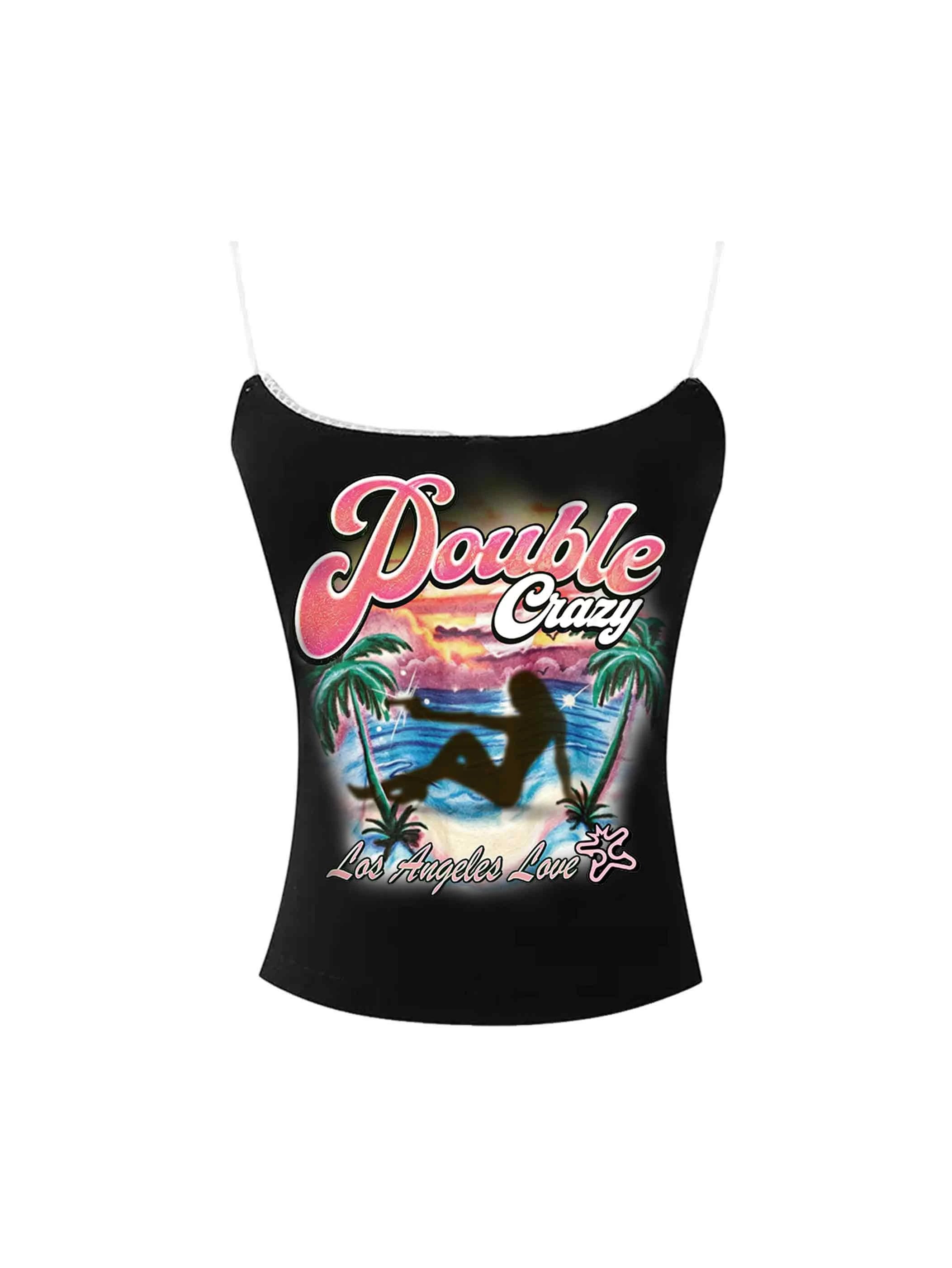 Airbrush Gun Girl Slim Cami-607