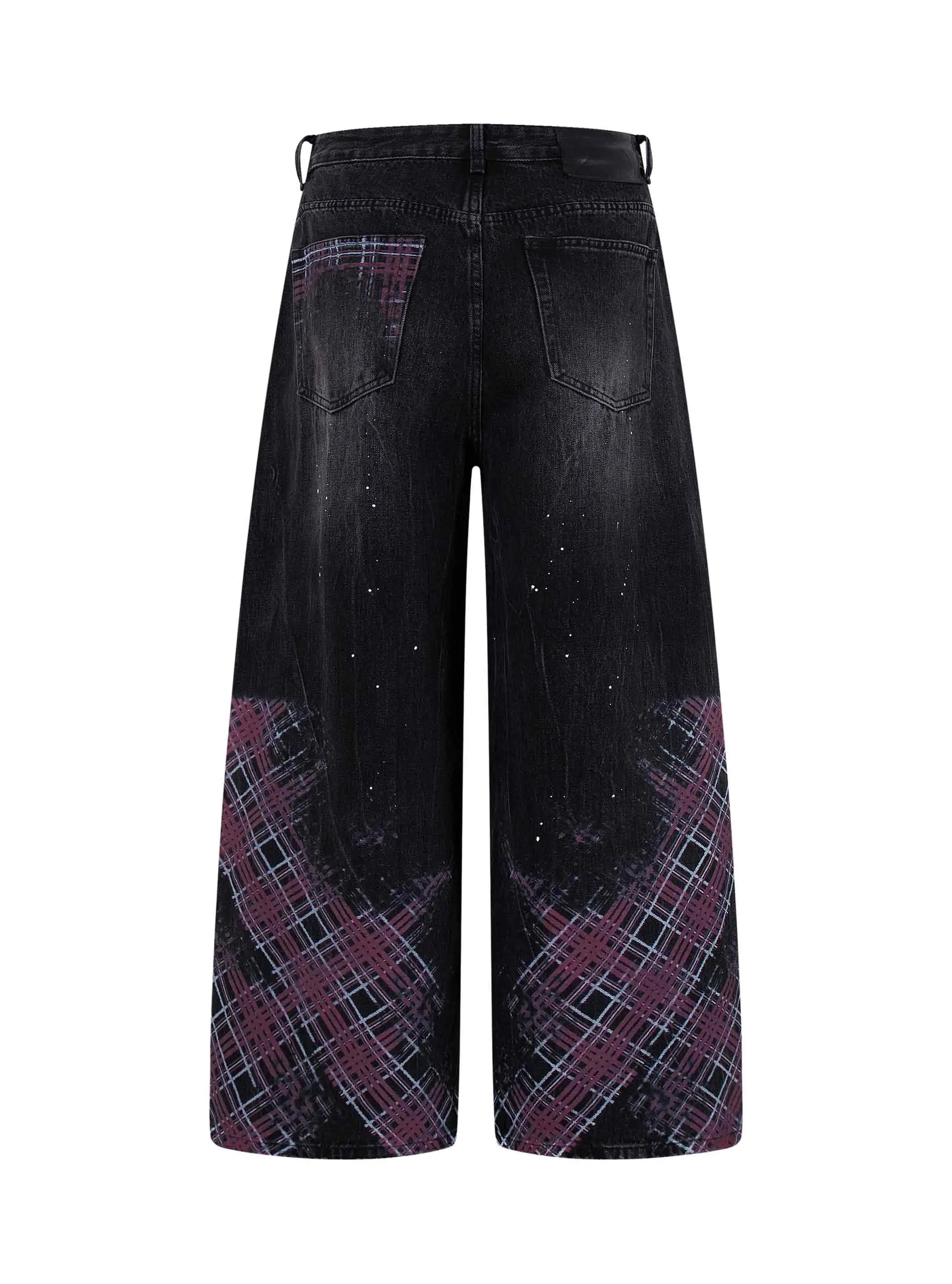 Midnight Grid Street Jeans-S1189