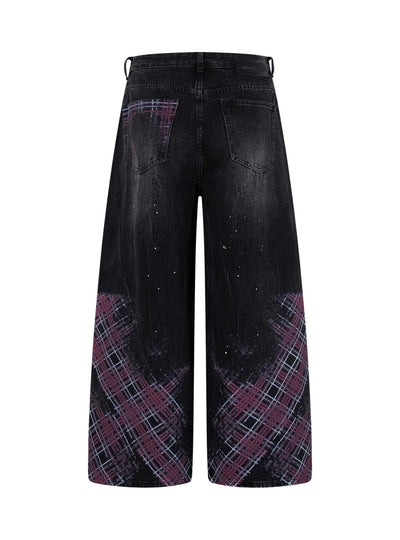 Midnight Grid Street Jeans-S1189