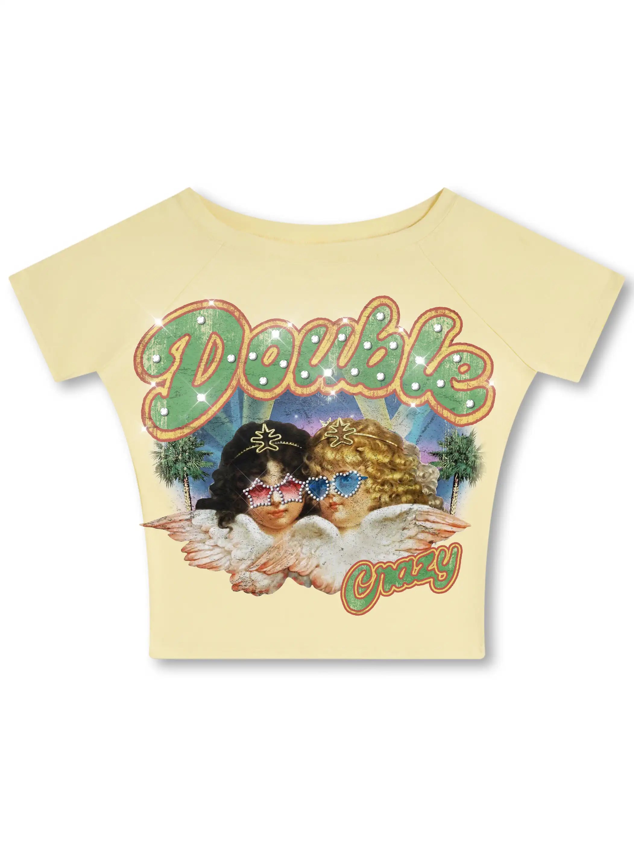 Sparkle Cherub Stretch Tee-612