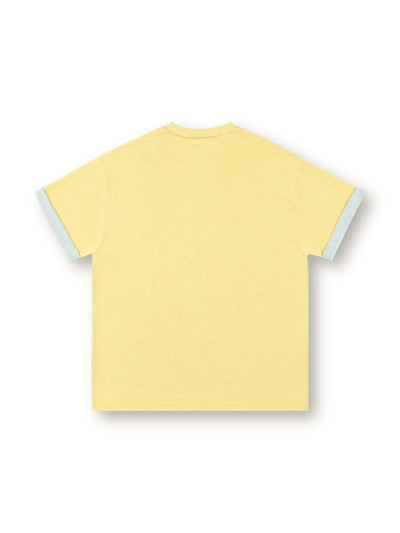 Vintage 90s Girls Two Tone Tee-614