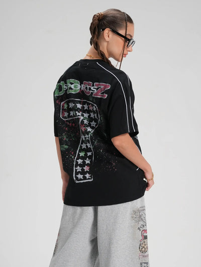 Iced Out Guadalupe Baggy Jersey-615