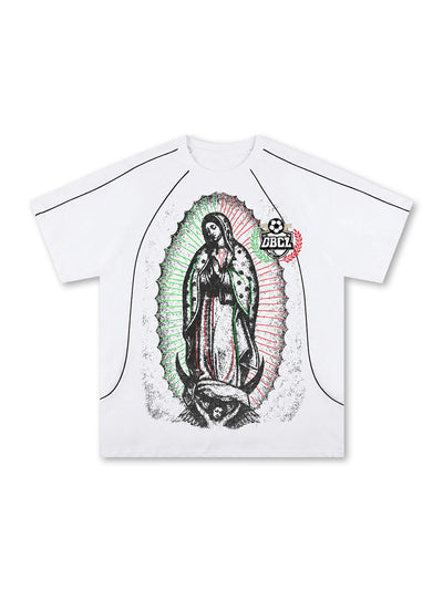 Iced Out Guadalupe Baggy Jersey-615
