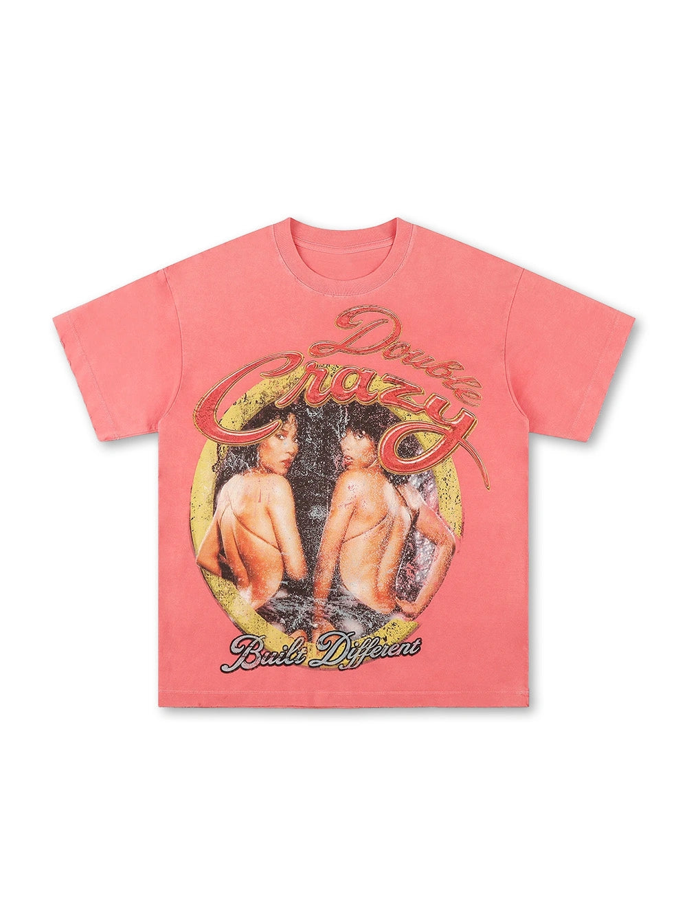 T-shirt ample R&B délavé années 90-619