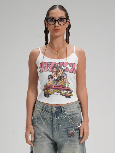 90s Cruiser Retro Girls Cami-641