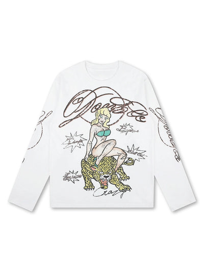 Leopard Pinup Long Sleeve-643