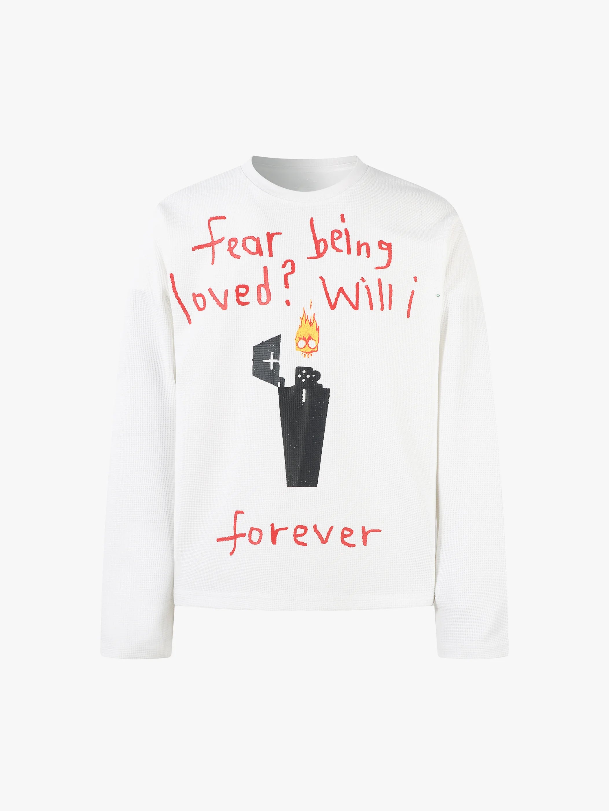 Light Subculture Fun Letter T-Shirt-S1084