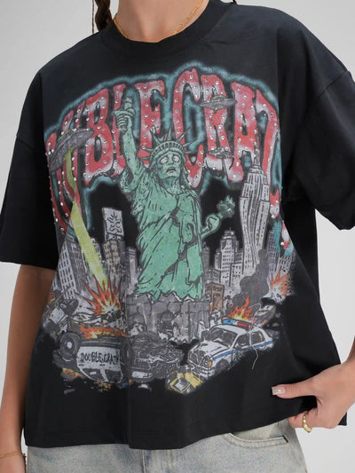 90s Sci-Fi Comic Liberty Tee-667