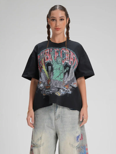 90s Sci-Fi Comic Liberty Tee-667