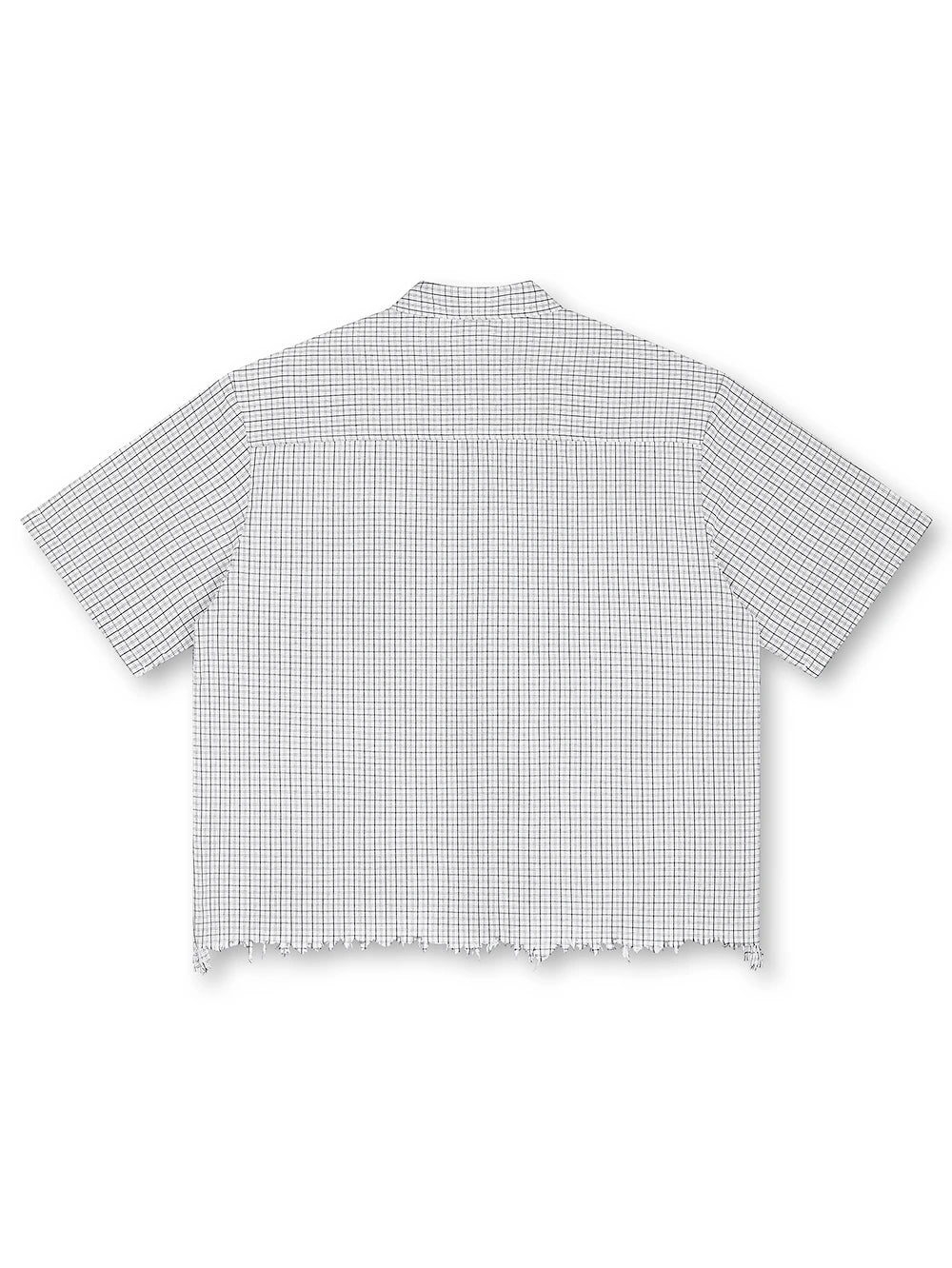 Distressed Gator Grid Shirt-668