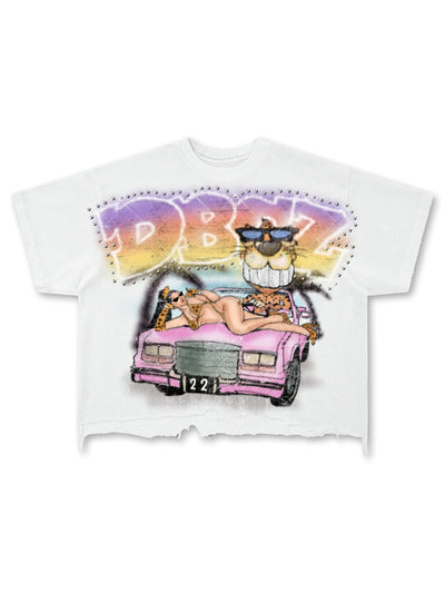 90s Funny Cheetah Tee-669