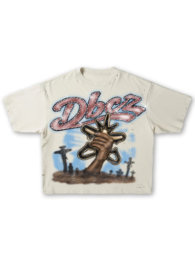 Bling Tombstone Vintage Tee-678
