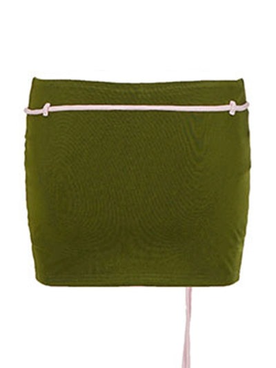 Sparkle Contrast Star Skort-681