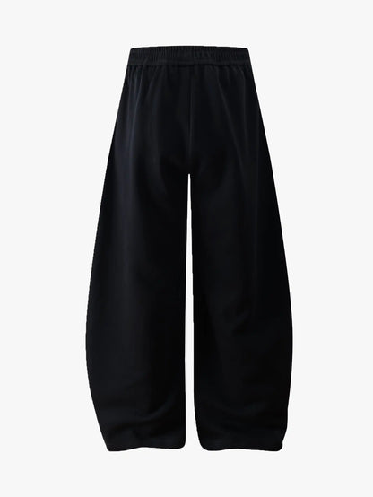 Letter Flame Patchwork Casual Pants-S1070