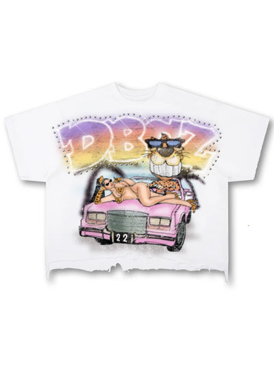 90s Funny Cheetah Tee-669