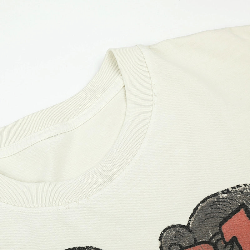 Washed Angel Devil Boxy Tee-740