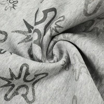 Shorts Vintage en tissu éponge effet éclaboussures - 621