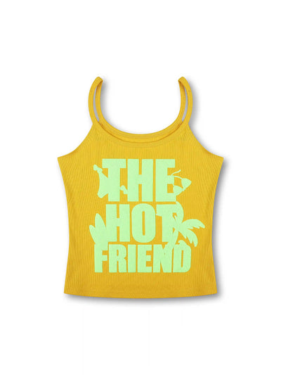 Glow Palm Bikini Slim Cami-637