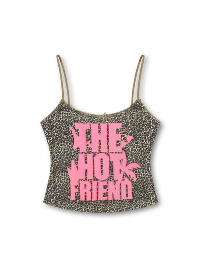 Vacation Leopard Lace Cami-636