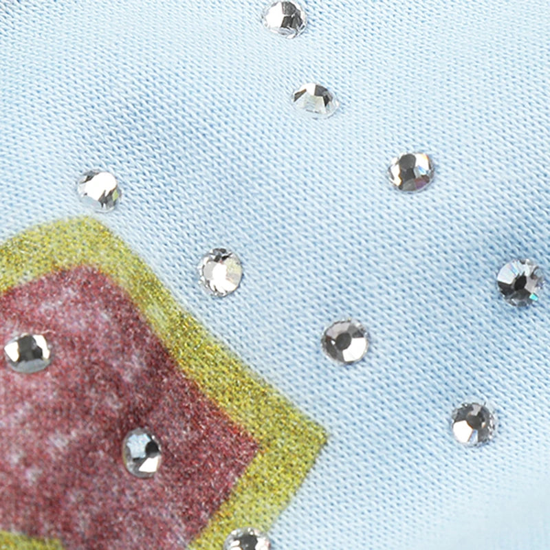 Pantalones cortos de capas con estrellas descoloridas-663