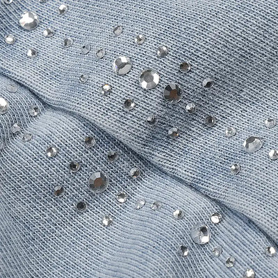 400G Rhinestone Stripe Flares-755