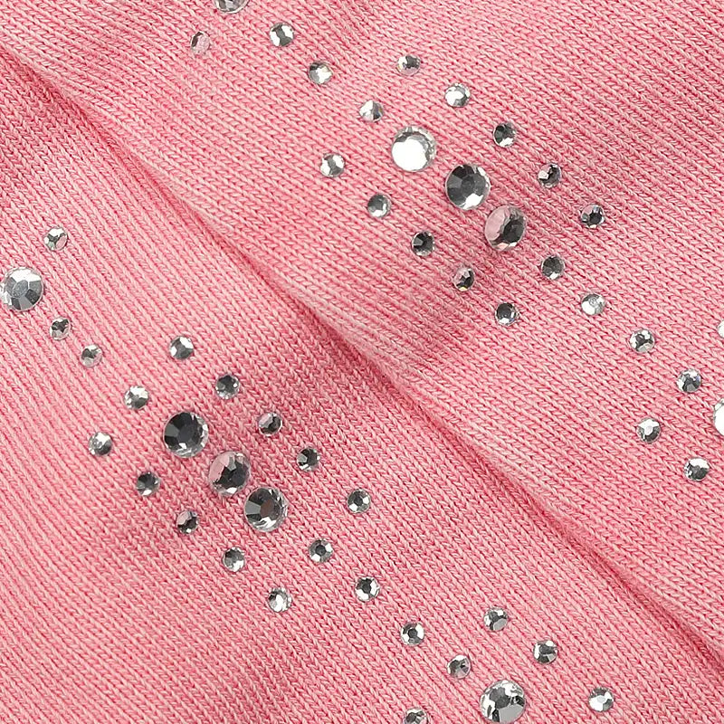 400G Rhinestone Stripe Flares-755