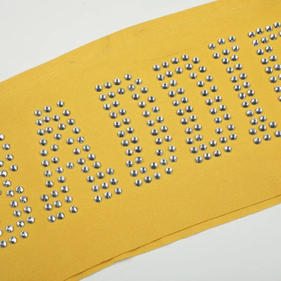 Rhinestone BADDIE Tube Top-733