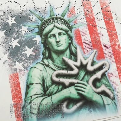 T-shirt années 90 Grunge Liberty Bling-684