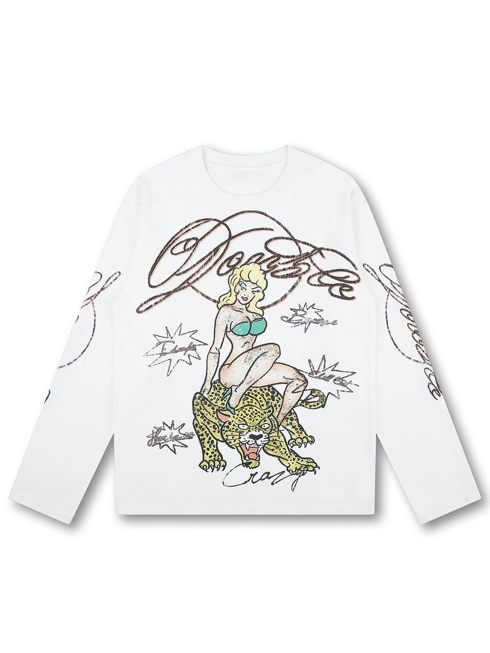 Leopard Pinup Long Sleeve-643