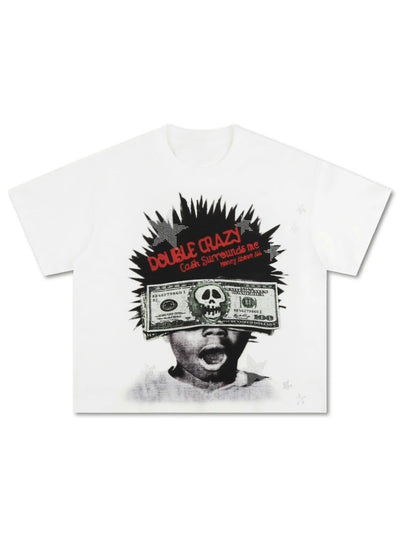 Camiseta Boxy Bling Cash Afro Kid-573