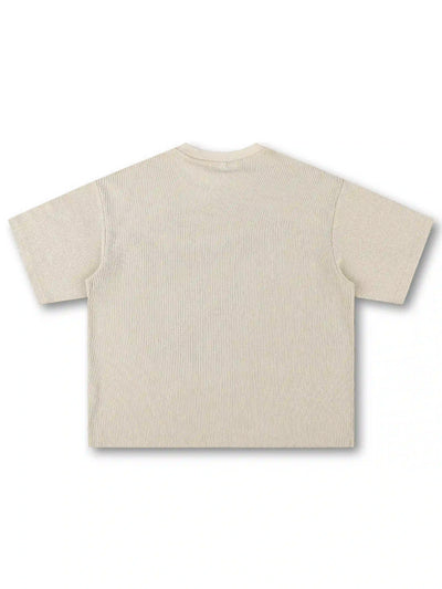T-shirt Gaufre Œil Malin en Strass-562
