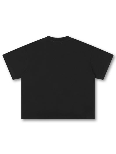 T-shirt ample Vierge Marie strass-565