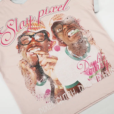 T-shirt Pixel Glam-256