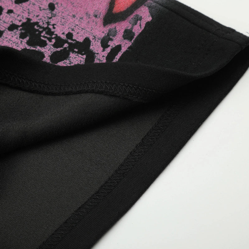 Shorts de jogging Graffiti usagés-699