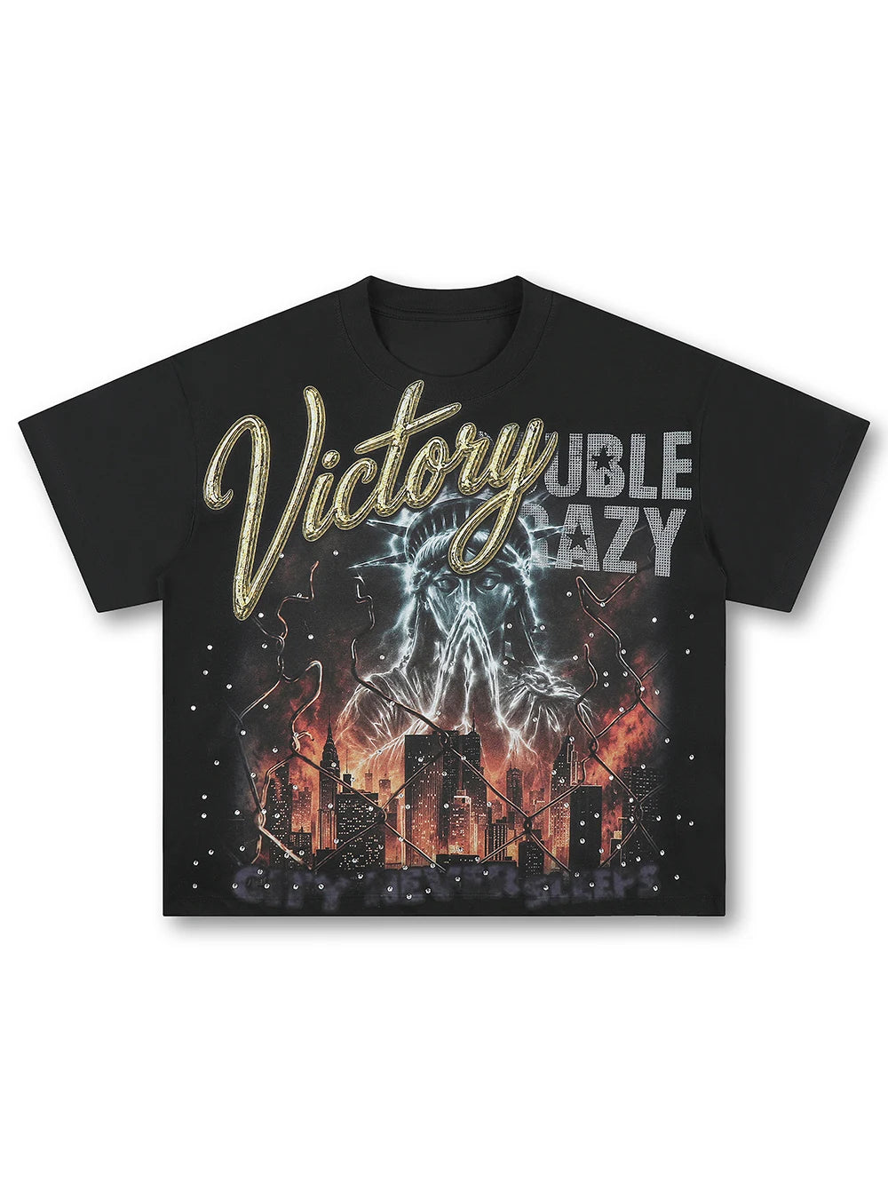 Burning City Liberty Tee-660
